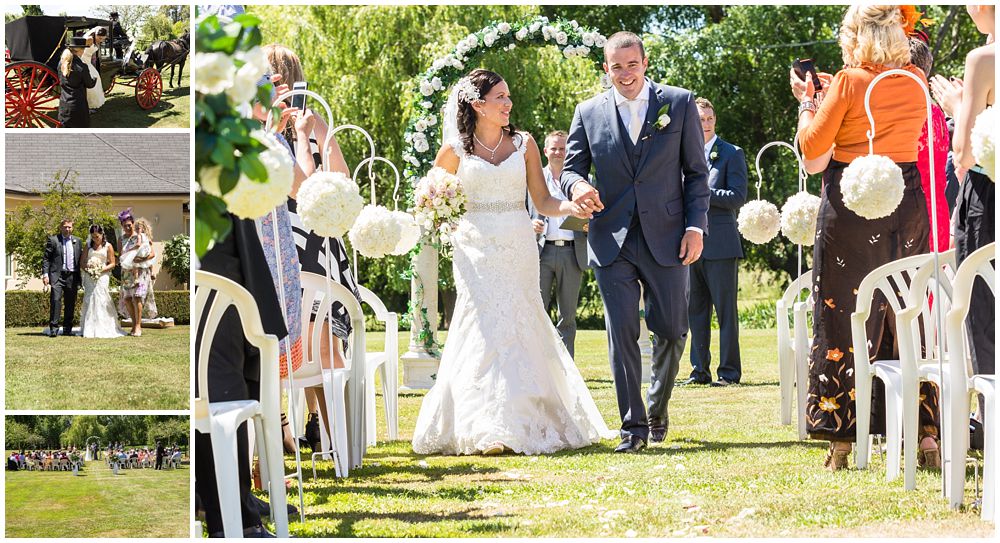 Rosemount Estate Wedding-Ceremony at Venue in Ohoka