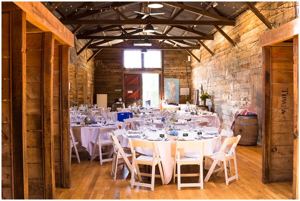 Inside the woodshed main function room at Tipapa Woolshed Wedding Venue in Greta Valley