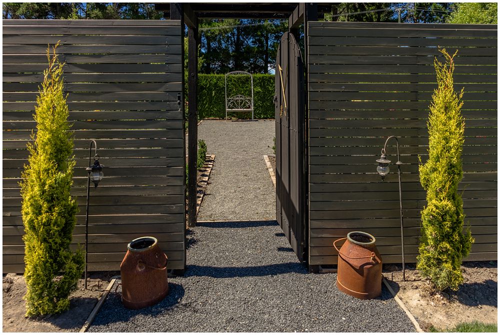 lacebark wedding venue garden area