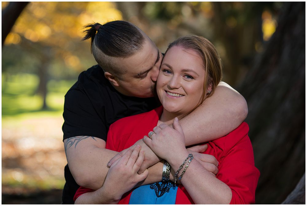 Christchurch Botanic Gardens Autumn Engagement Photography