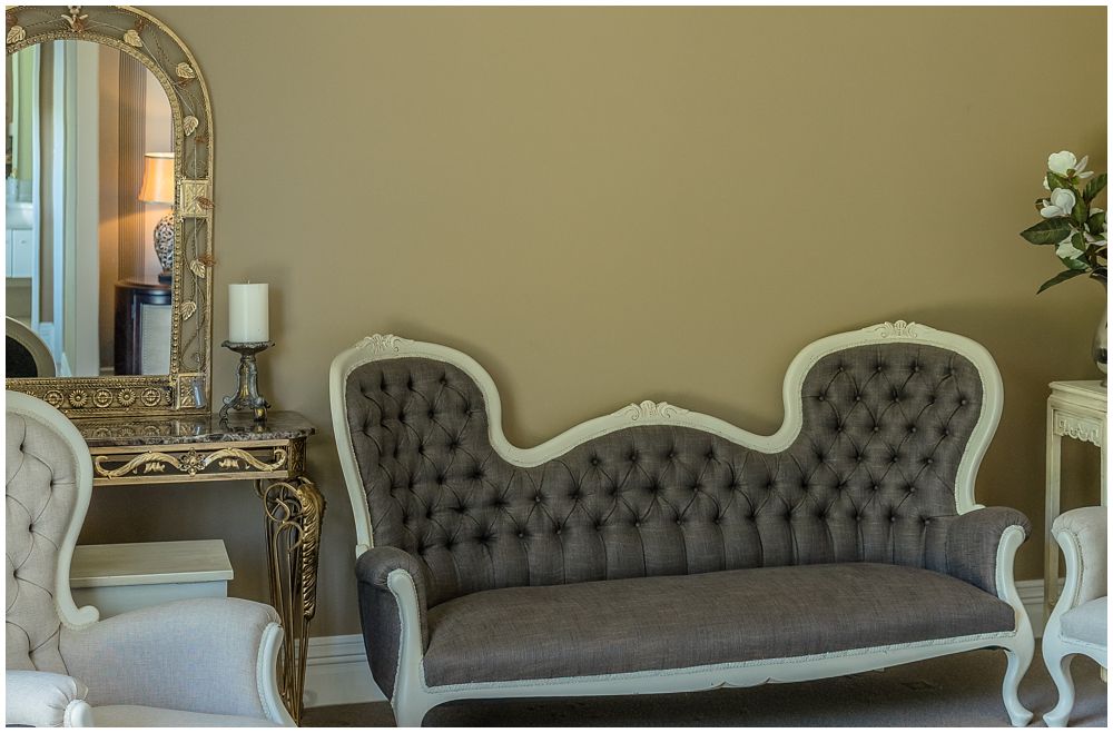 lacebark wedding venue bedroom sitting area